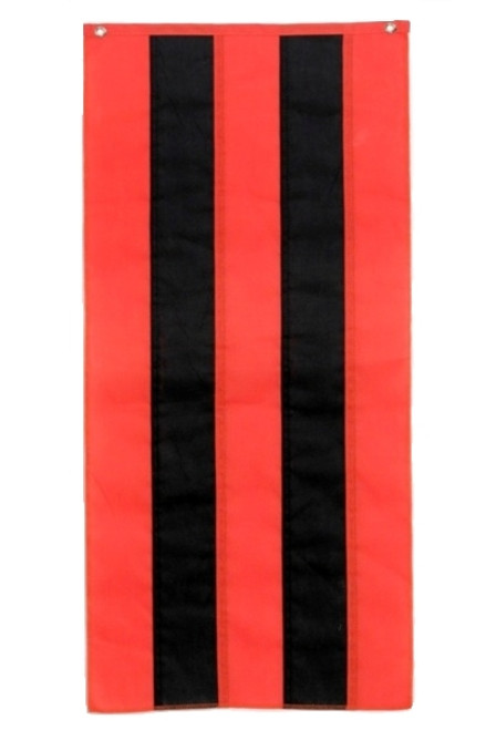 Orange/Black/Orange/Black/Orange Pull Down